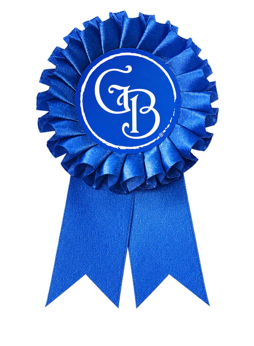 Georgia Blue award ribbon