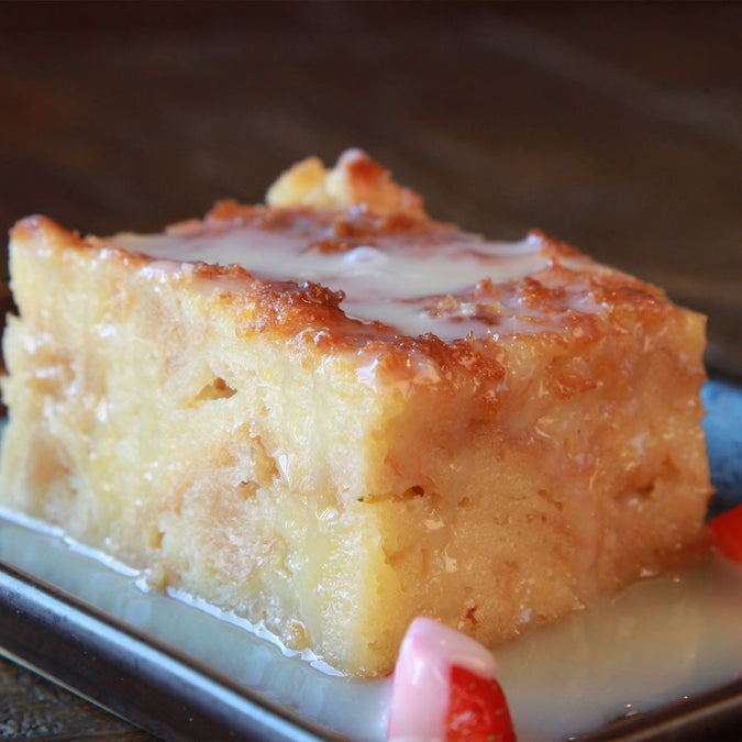 White Chocolate Bread Pudding