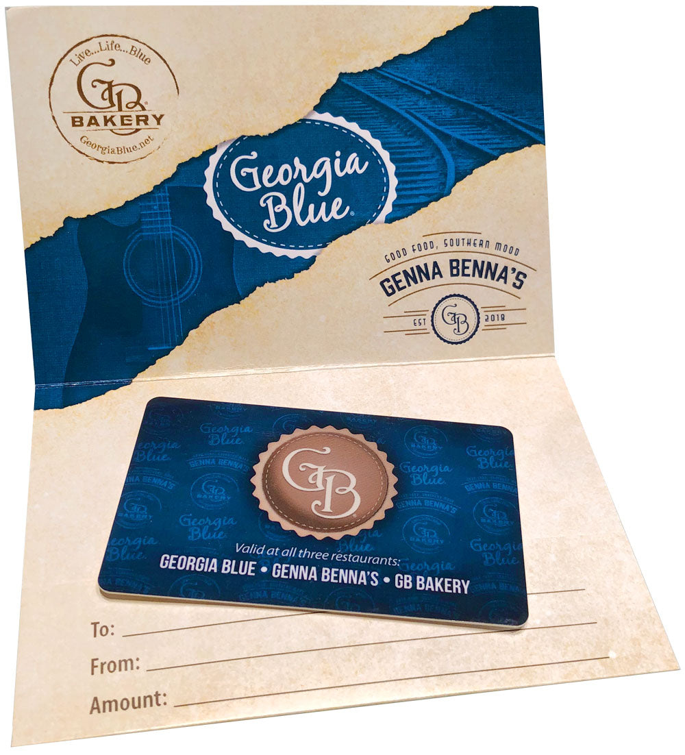 GB3 Gift Card – Georgia Blue